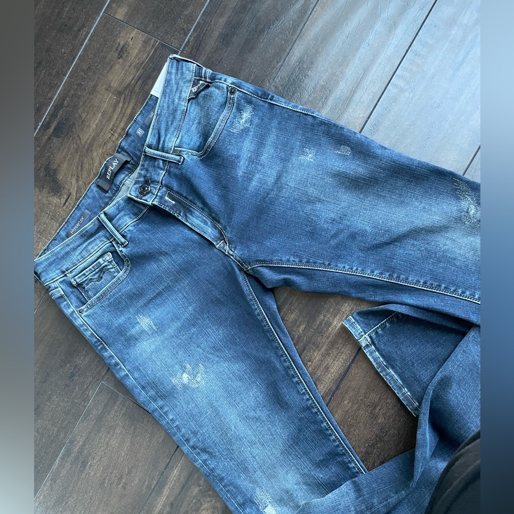 Replay Women's Skinny Jeans - Dark Blue